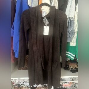 Barefoot dreams cozychic relaxed hoodie cardigan